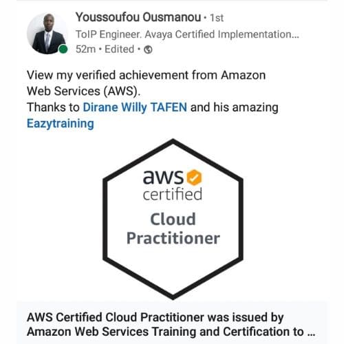 AWS Certifed Cloud Practionner