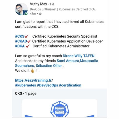 kubernetes certifications with CKS